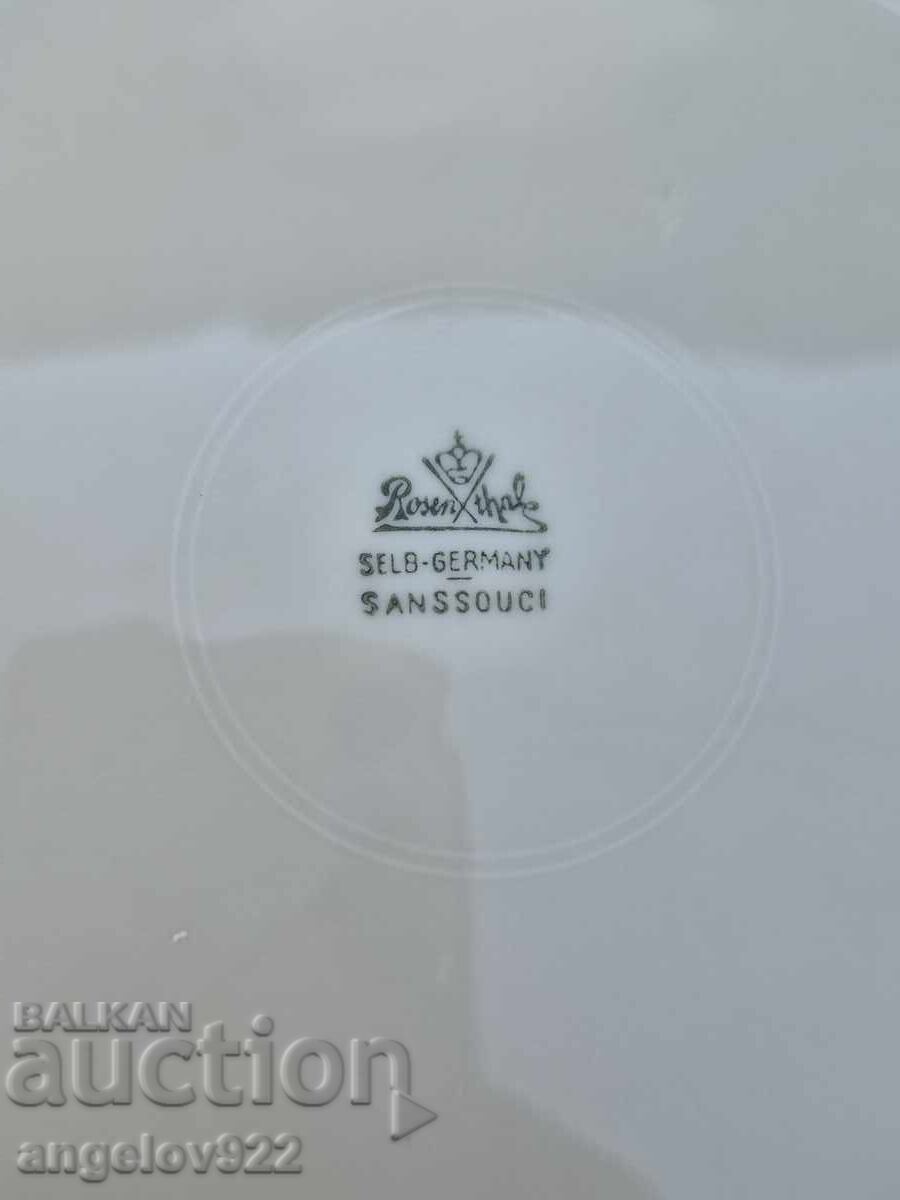 Πιάτο Γερμανικής Πορσελάνης ROSENTHAL SANSSOUCI - 5 Πιάτο Γερμανικής Πορσελάνης ROSENTHAL SANSSOUCI - 5