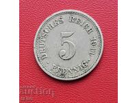 Germany-5 Pfennig 1911 A-Berlin