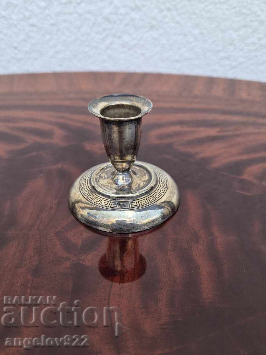 Suport de lumanare din metal placat cu argint!!! cu preț € 0.01 | 0.02 BGN