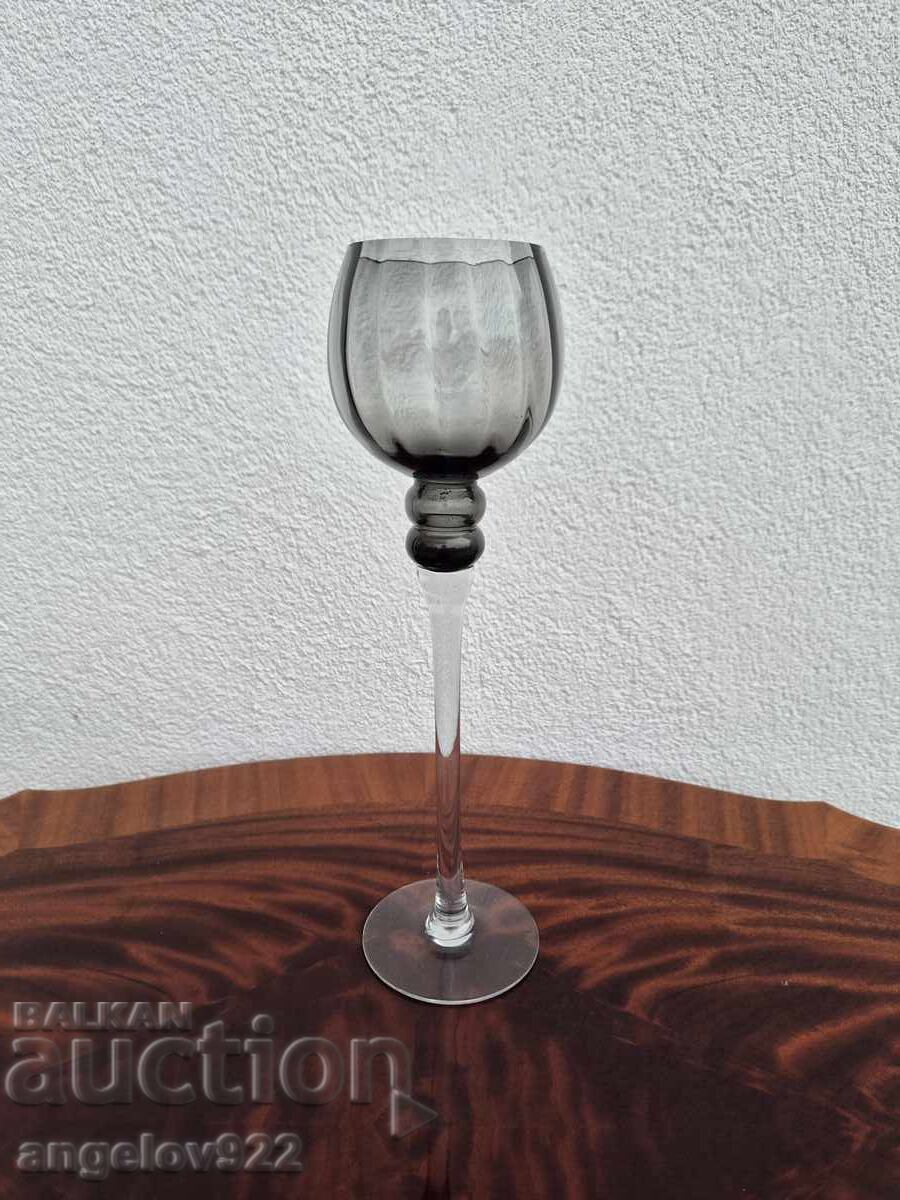 Голяма стъклена чаша за вино!!!