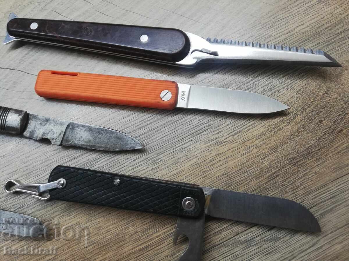 Παρτίδα Παλιά αναδιπλούμενα σουγιάδες, μαχαίρι, λεπίδα, μαχαιράκια - 5