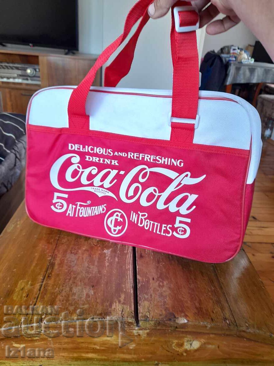 Δημοπρασία Παλιά τσάντα Coca Cola, Coca Cola Δημοπρασία Παλιά τσάντα Coca Cola, Coca Cola