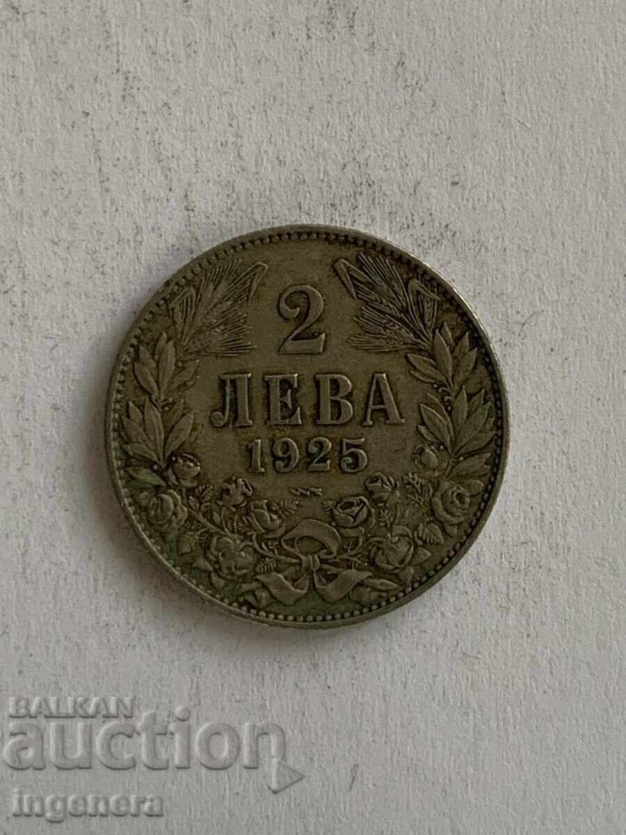 МОНЕТА 2 ЛЕВА 1925 Г. МОНЕТА 2 ЛЕВА 1925 Г.