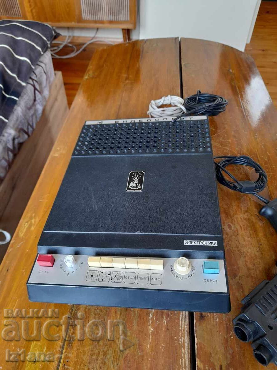 Vintage TV game Elektronika Videosport Vintage TV game Elektronika Videosport
