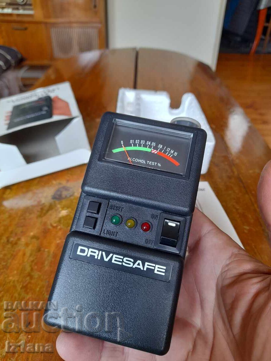 Аукцион Стар алкохолен тестер Drivesafe Аукцион Стар алкохолен тестер Drivesafe