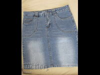 Denim skirt size S 36/38