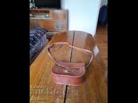 Old ladies leather bag