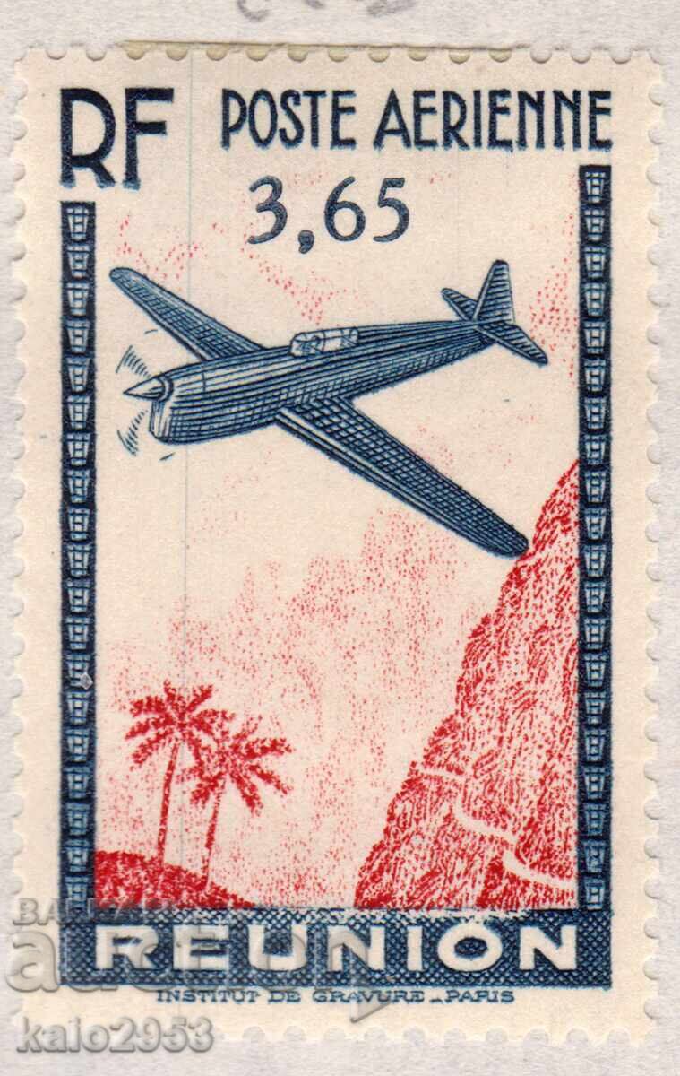 Френски Реюнион-1938-Възд.Поща-Самолет над планината,MLH Френски Реюнион-1938-Възд.Поща-Самолет над планината,MLH