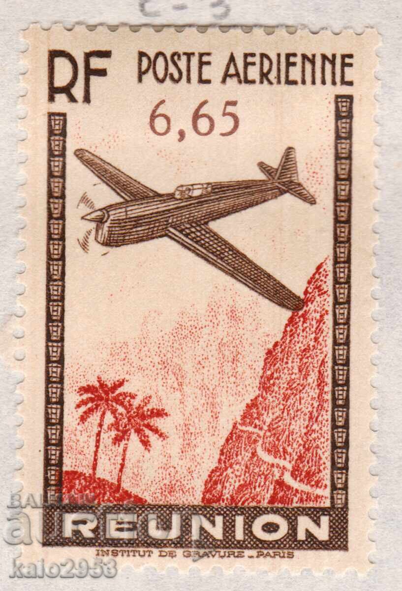 Френски Реюнион-1938-Възд.Поща-Самолет над планината,MLH Френски Реюнион-1938-Възд.Поща-Самолет над планината,MLH