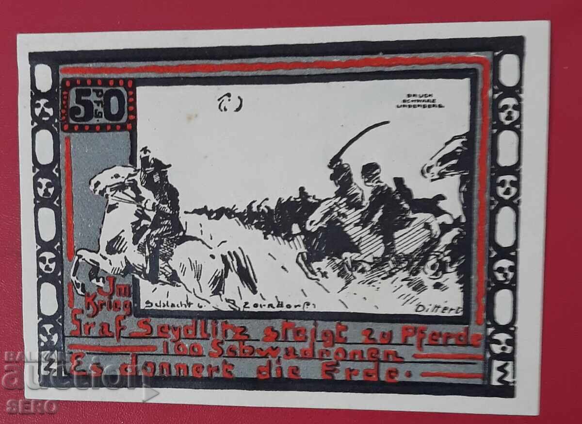 Банкнота-Германия-Прусия-Олау/сега в Полша/-50 пфенига 1921 с цена € 1.01 | 1.98 лв.