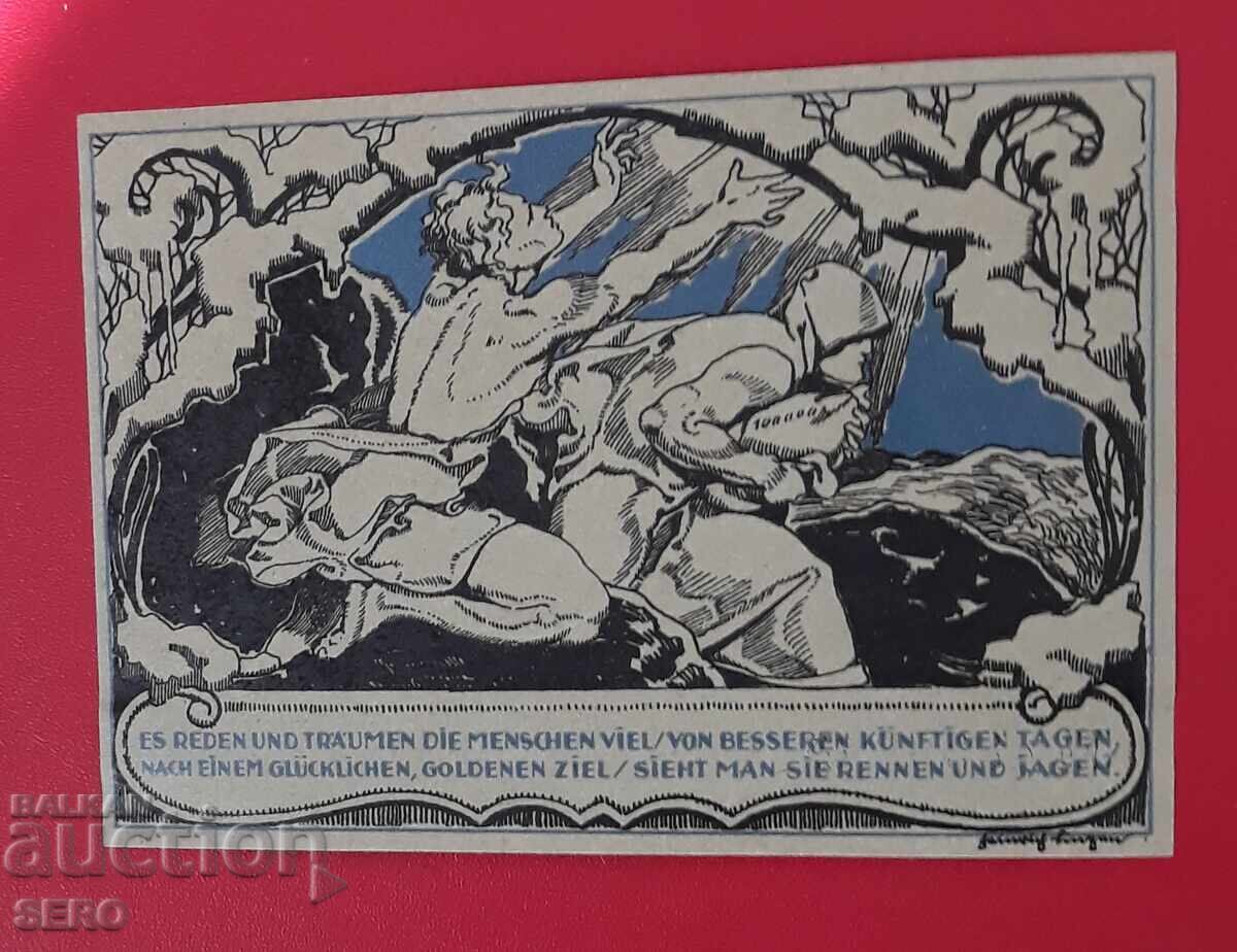 Banknote-Germany-Thuringia-Weimar-50 pfennig 1921 with price € 1.00 | 1.96 BGN Banknote-Germany-Thuringia-Weimar-50 pfennig 1921 with price € 1.00 | 1.96 BGN