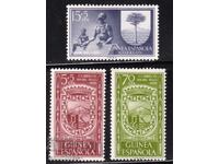 Guineea Spaniolă-1956-Ziua mărcii poștale-serie-Stema, MLH