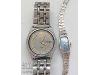 87. 2 Seiko не работят за части, мъжкия е със стоманен корпс