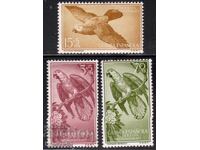 Испанска Гвинея-1957-Благотворителна-серия папагали,MLH