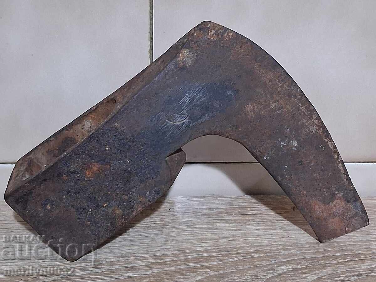 Delivery of Military axe with stamp, forged iron tool