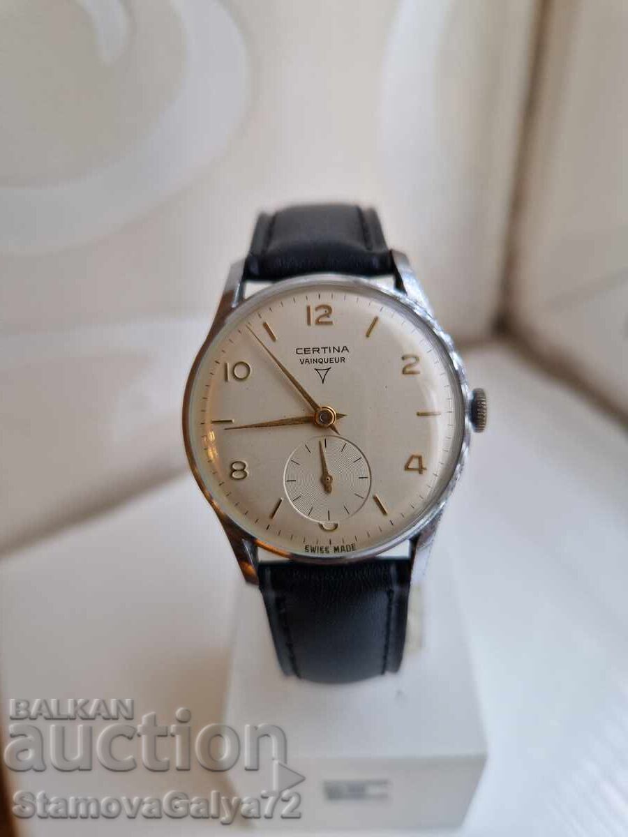 Уникален антикварен швейцарски часовник CERTINA с цена € 149.00 | 291.42 лв. Уникален антикварен швейцарски часовник CERTINA с цена € 149.00 | 291.42 лв.