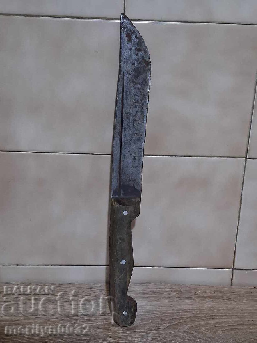 Ръчнокован овчарски нож без кания каракулак - 5 Ръчнокован овчарски нож без кания каракулак - 5