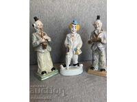 porcelain clowns lot