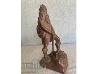 wooden figure statuette