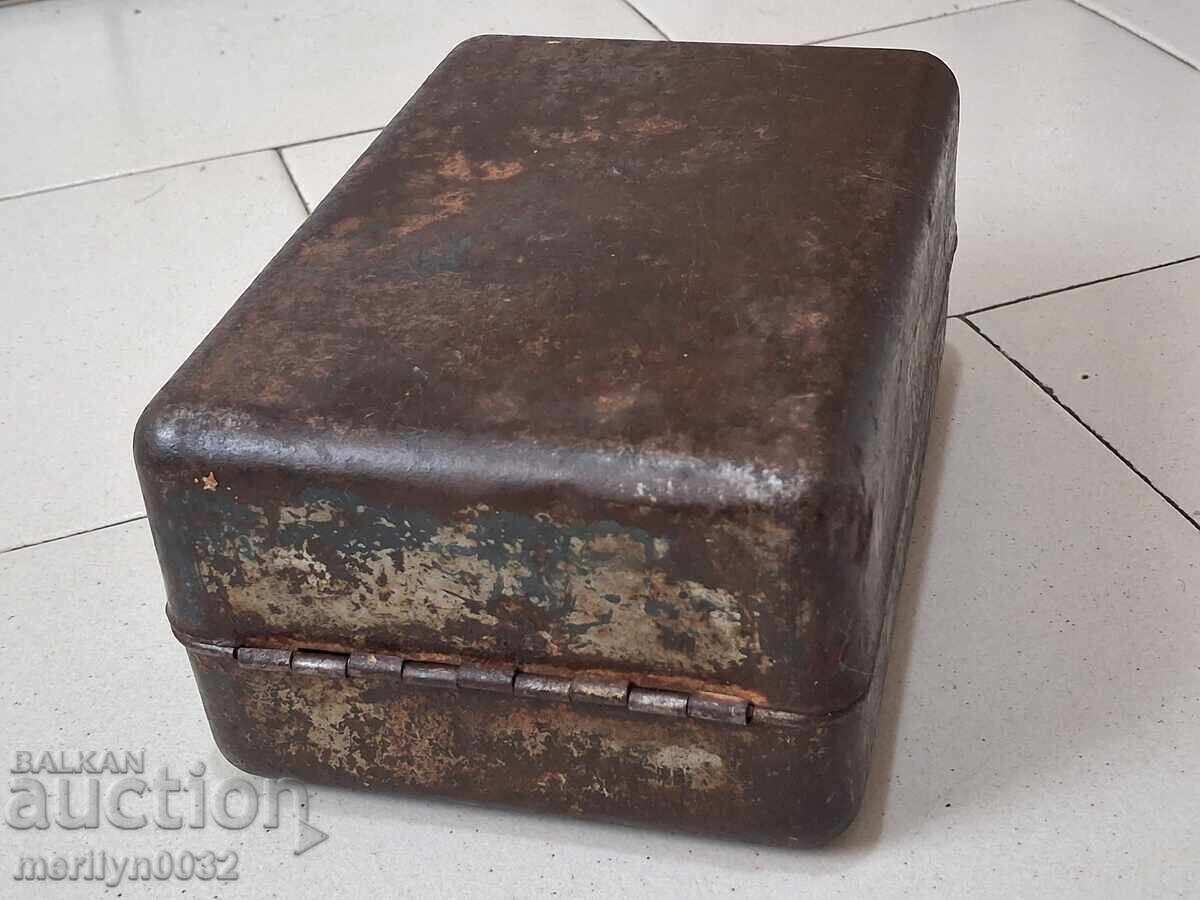 Metal ammunition box Wehrmacht WWII 20/13/8 cm - 6