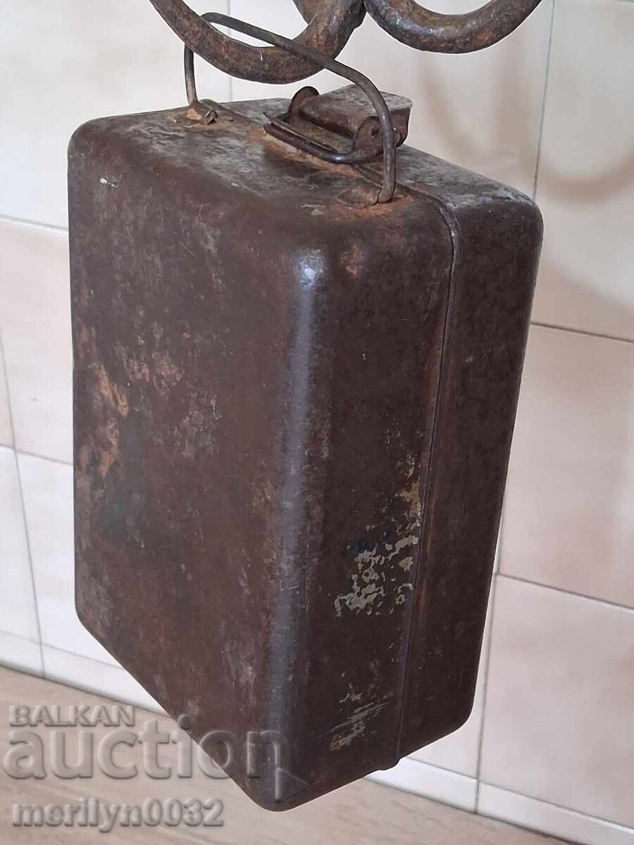 Metal ammunition box Wehrmacht WWII 20/13/8 cm