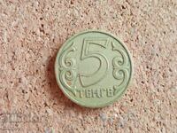 Казахстан 5 тенгета, 2000 г.