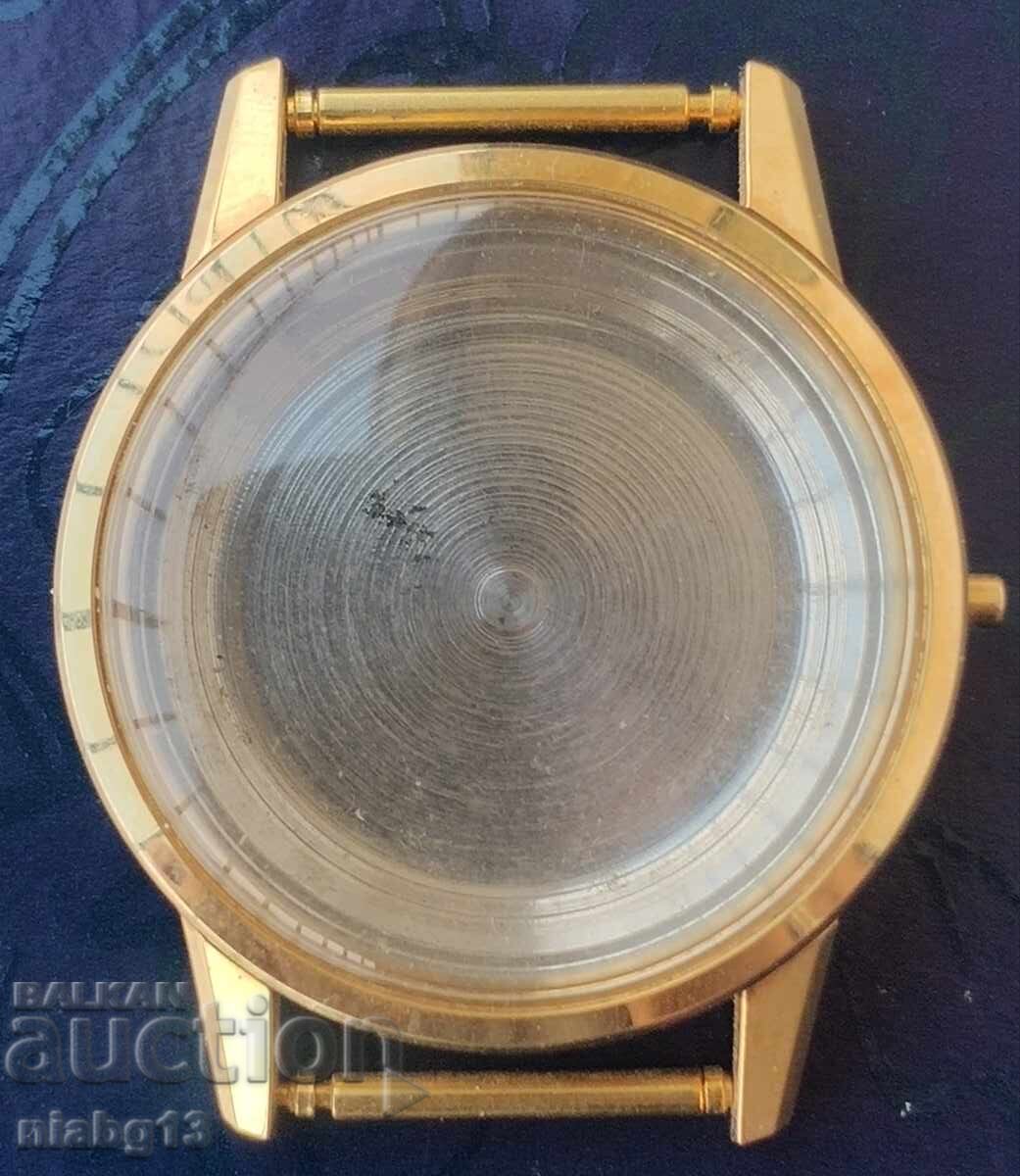 Brand new gold-plated Elgin case Brand new gold-plated Elgin case