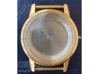 Brand new gold-plated Elgin case
