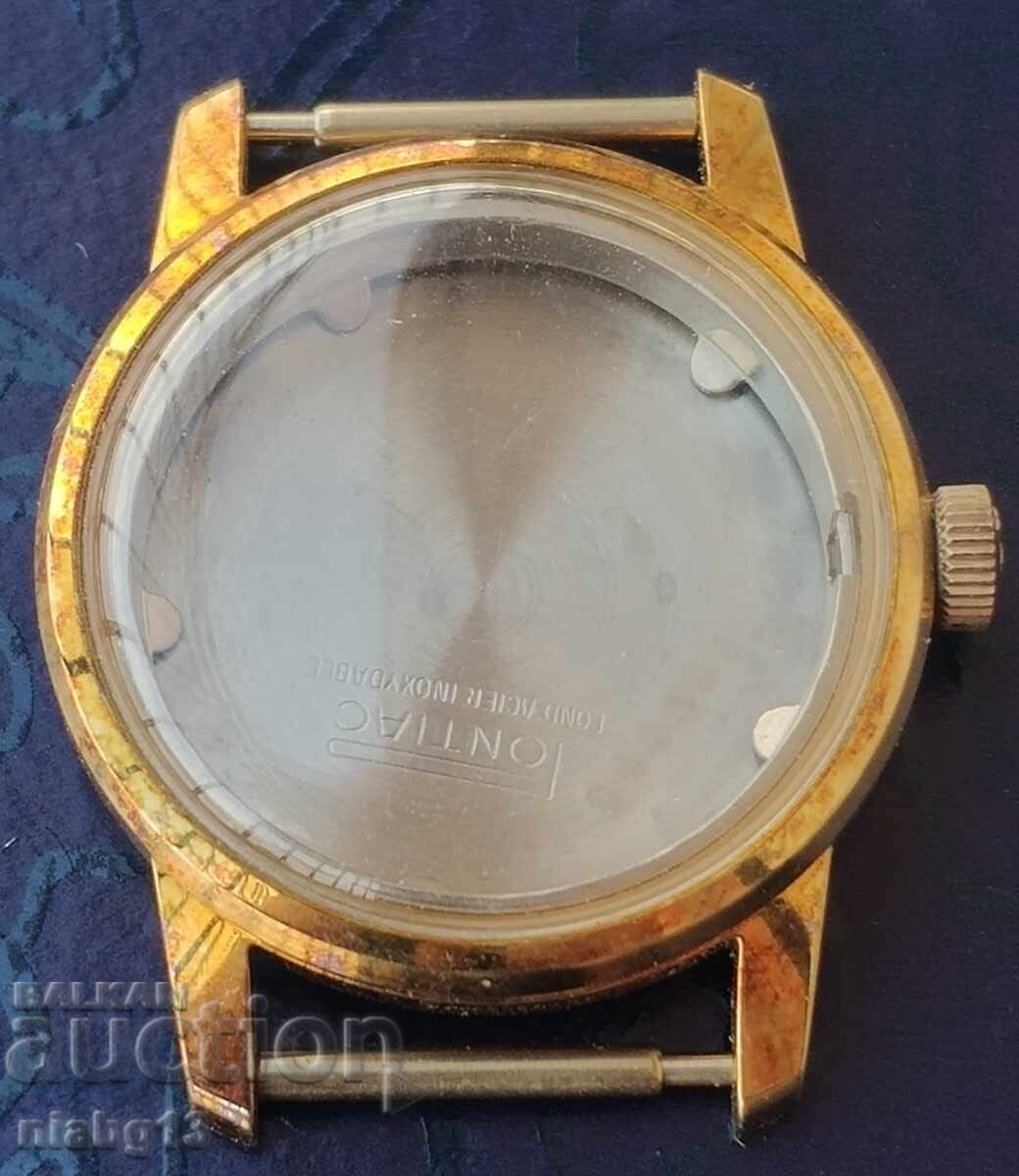 Brand new gold-plated case with crown for Pontiac with price € 35.00 | 68.45 BGN Brand new gold-plated case with crown for Pontiac with price € 35.00 | 68.45 BGN
