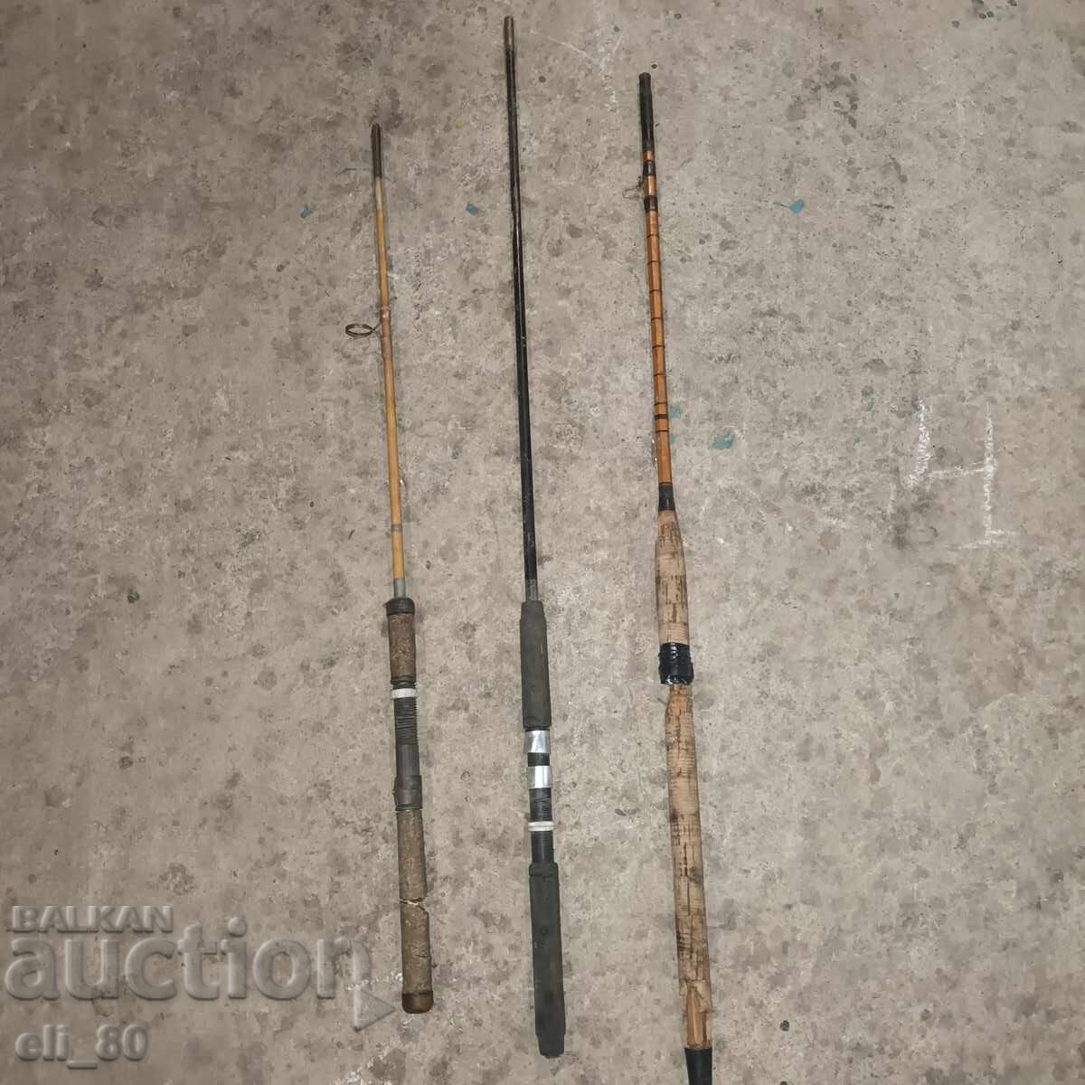 Delivery of Fishing rods lot of 3 pieces Delivery of Fishing rods lot of 3 pieces