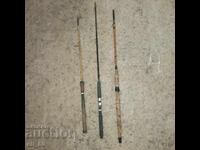 Fishing rods lot of 3 pieces