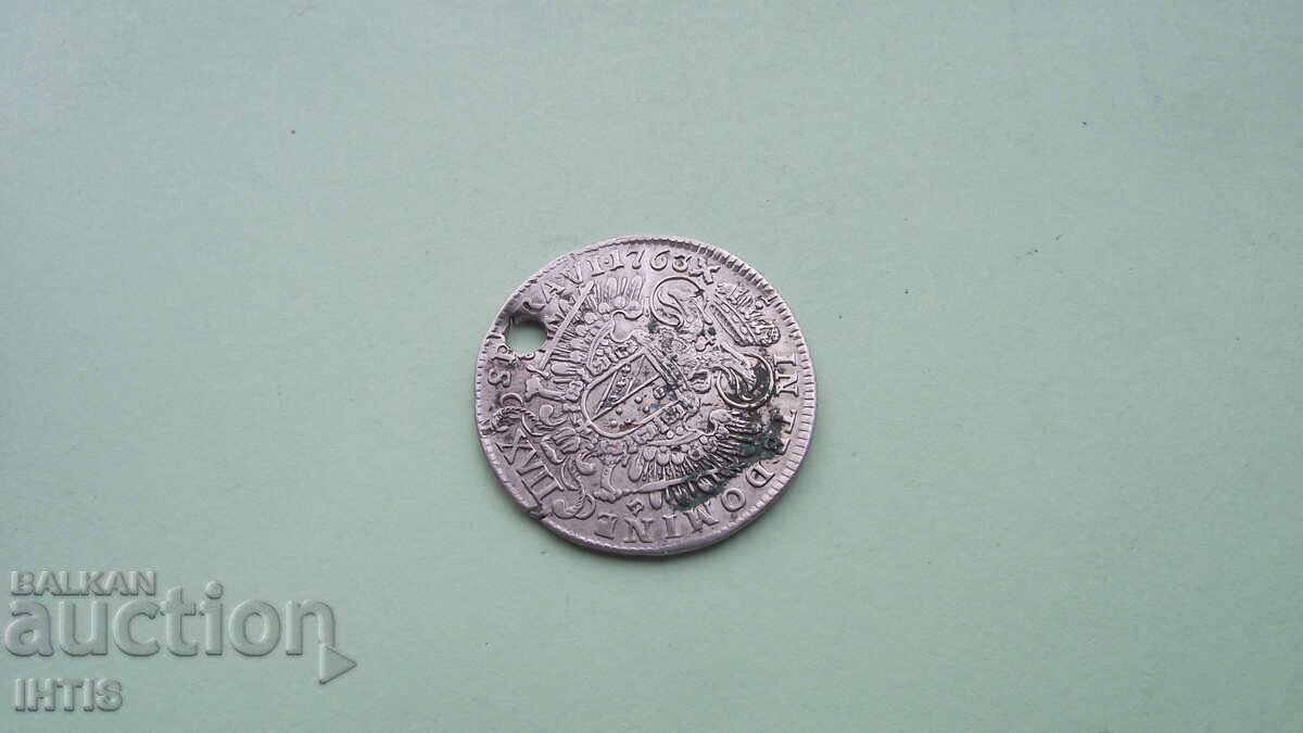 COIN - 17 kreuzer - 1763 Austria / Franz I / - from €0.01 - 5 COIN - 17 kreuzer - 1763 Austria / Franz I / - from €0.01 - 5