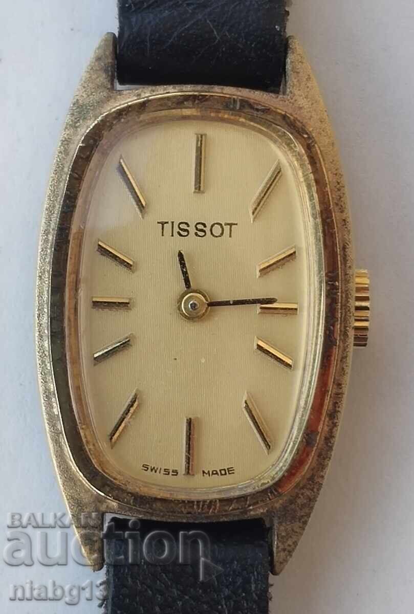 Tissot ladies' silver watch Tissot ladies' silver watch