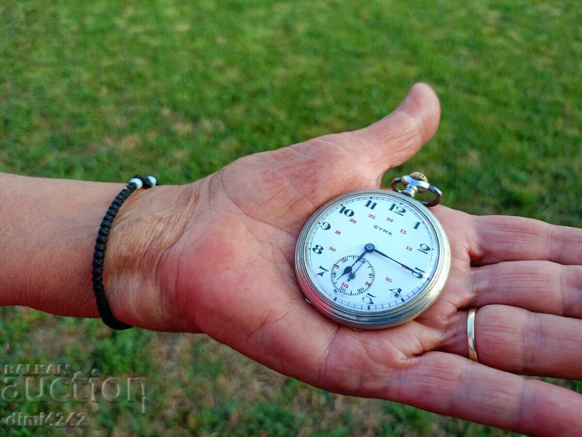 Auction Cyma pocket watch FOR EXCELLENT SHOOTING Auction Cyma pocket watch FOR EXCELLENT SHOOTING