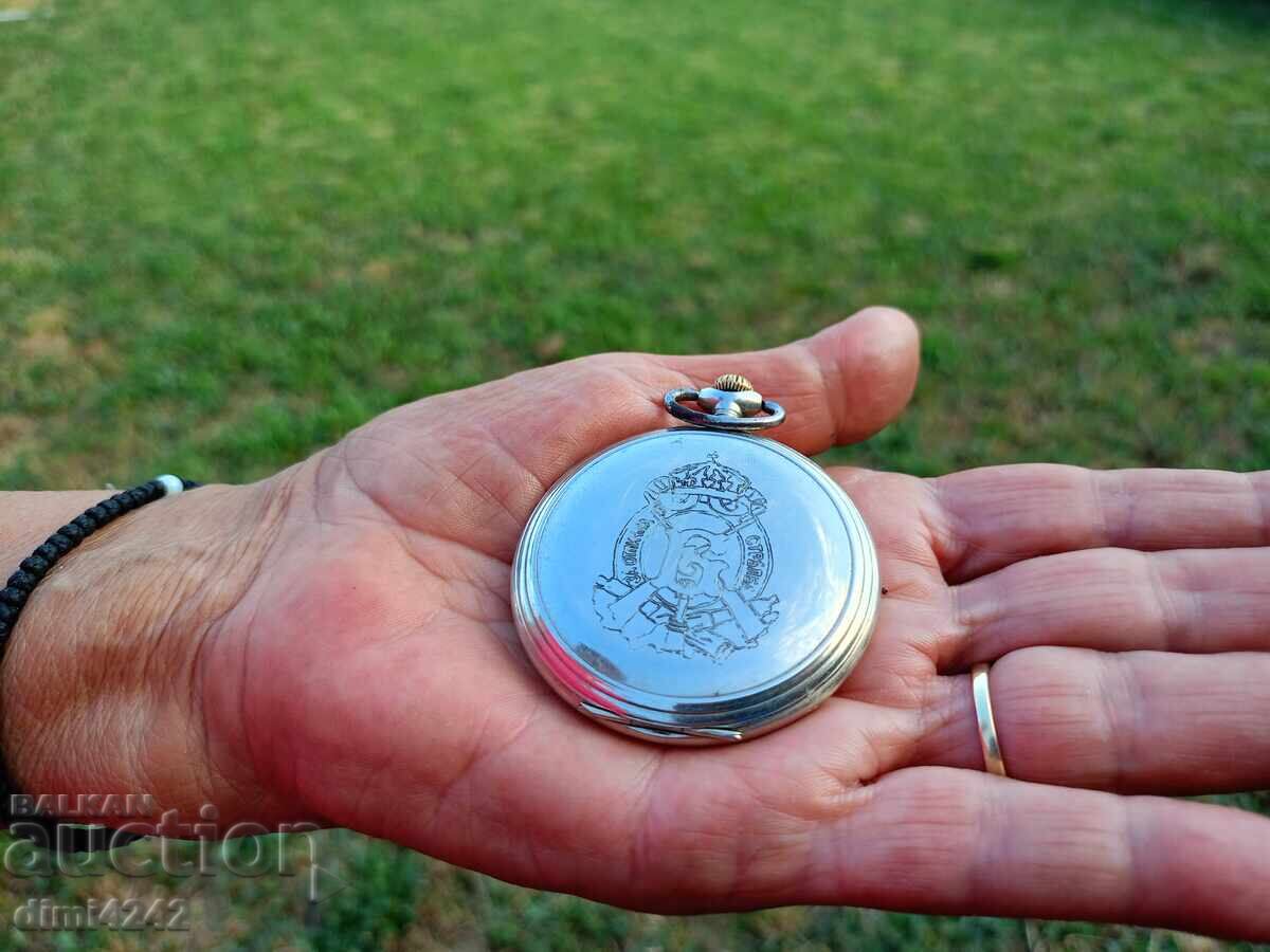 Cyma pocket watch FOR EXCELLENT SHOOTING - 6 Cyma pocket watch FOR EXCELLENT SHOOTING - 6