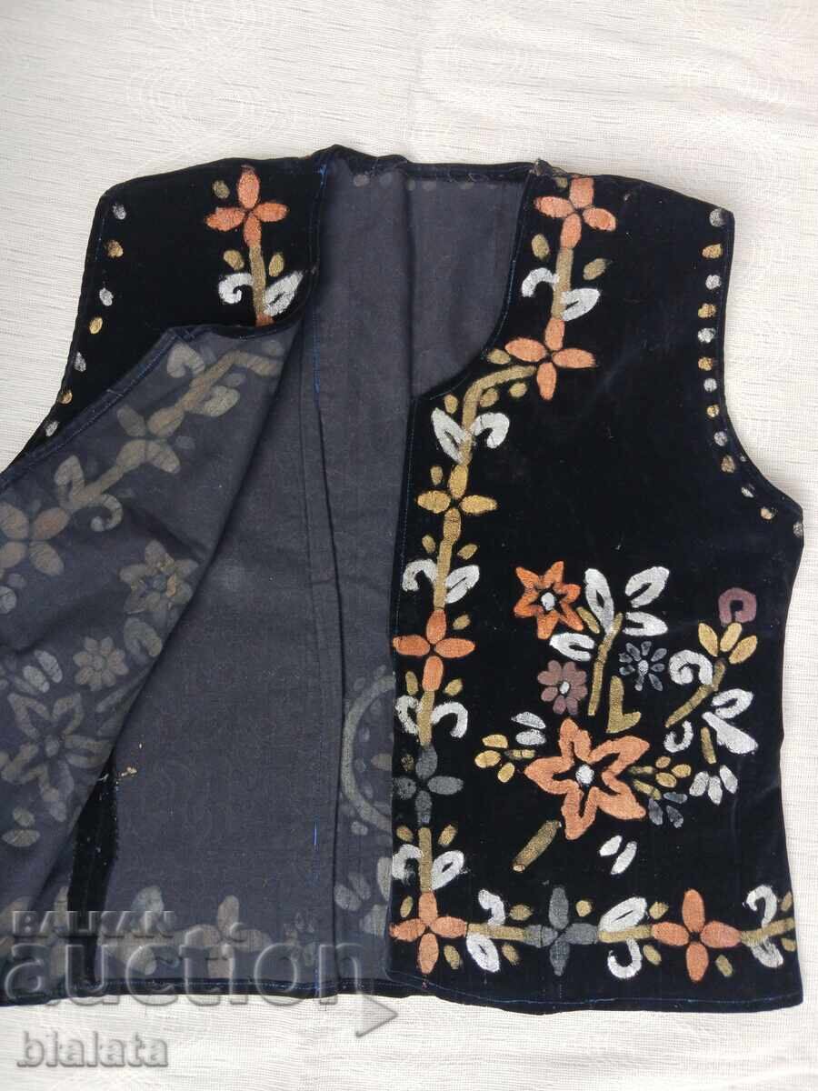 Auction  Folk costume - vest and apron