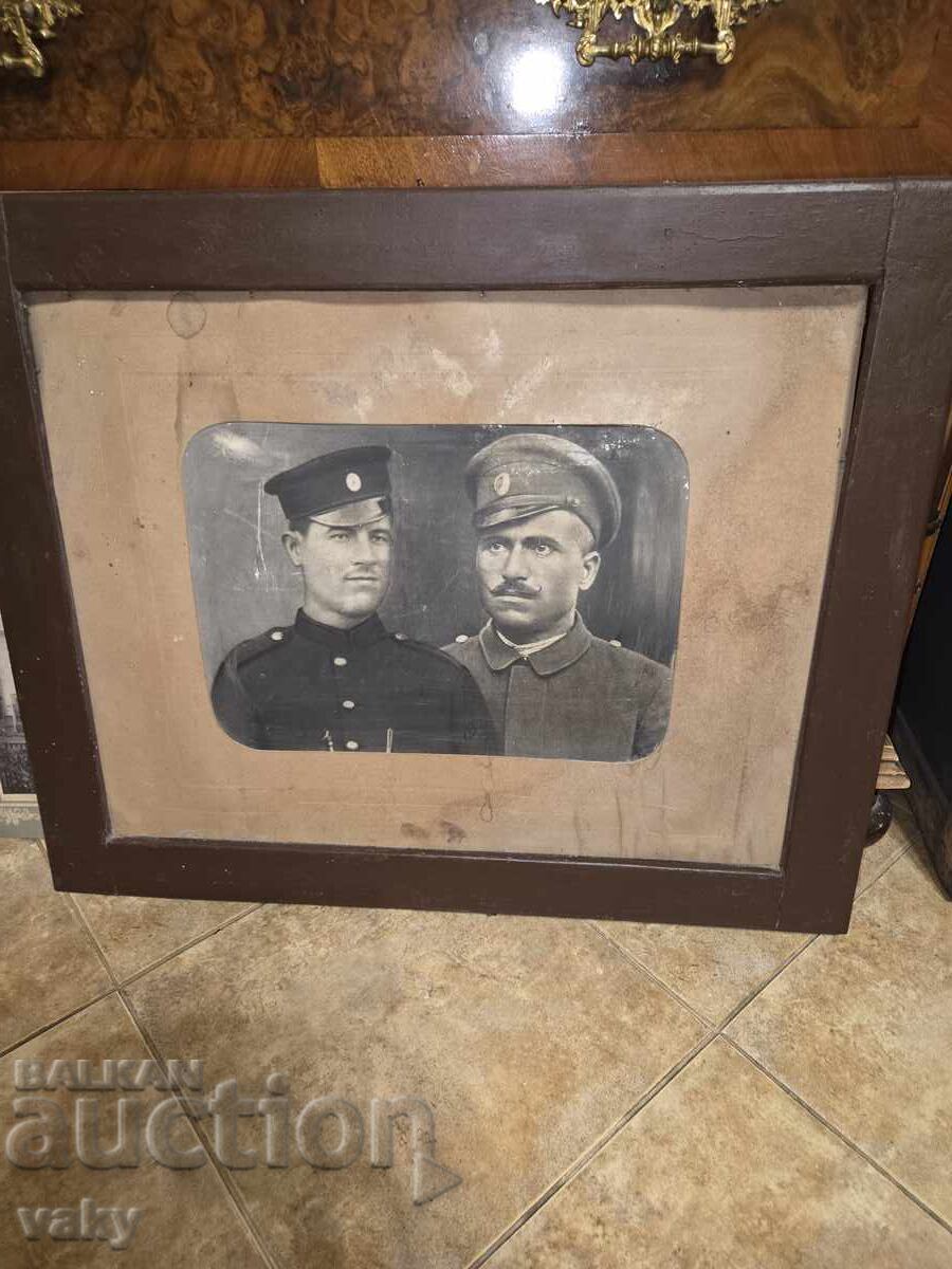 Large retouched photograph - World War I period Large retouched photograph - World War I period