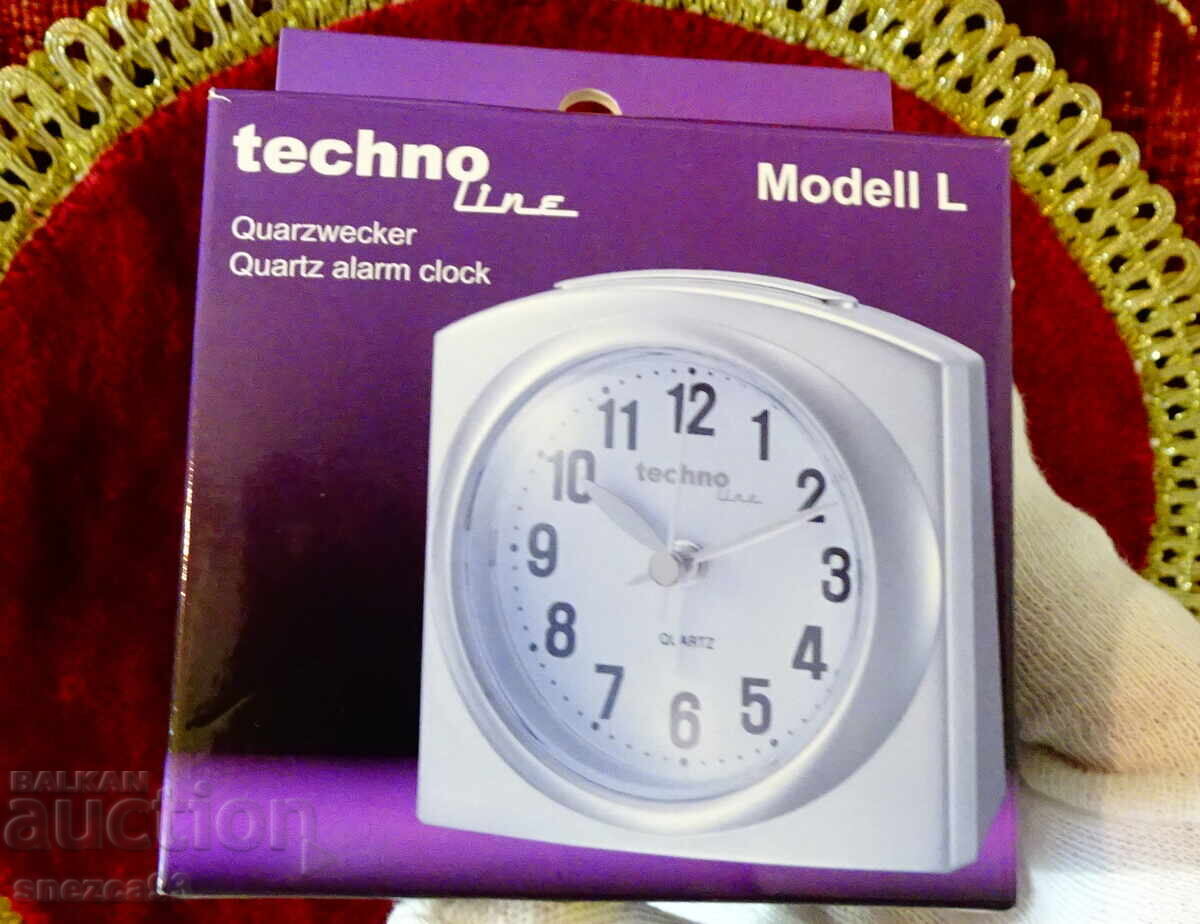 German table clock with alarm, alarm clock - 7 German table clock with alarm, alarm clock - 7