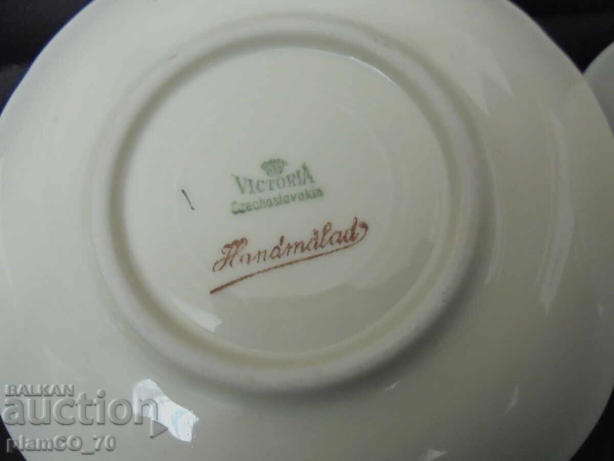 Auction No. 8696 Antique porcelain set VICTORIA – Czechoslovakia Auction No. 8696 Antique porcelain set VICTORIA – Czechoslovakia