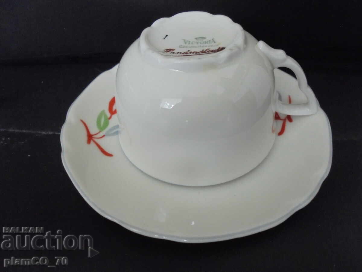 No. 8696 Antique porcelain set VICTORIA – Czechoslovakia - 5 No. 8696 Antique porcelain set VICTORIA – Czechoslovakia - 5