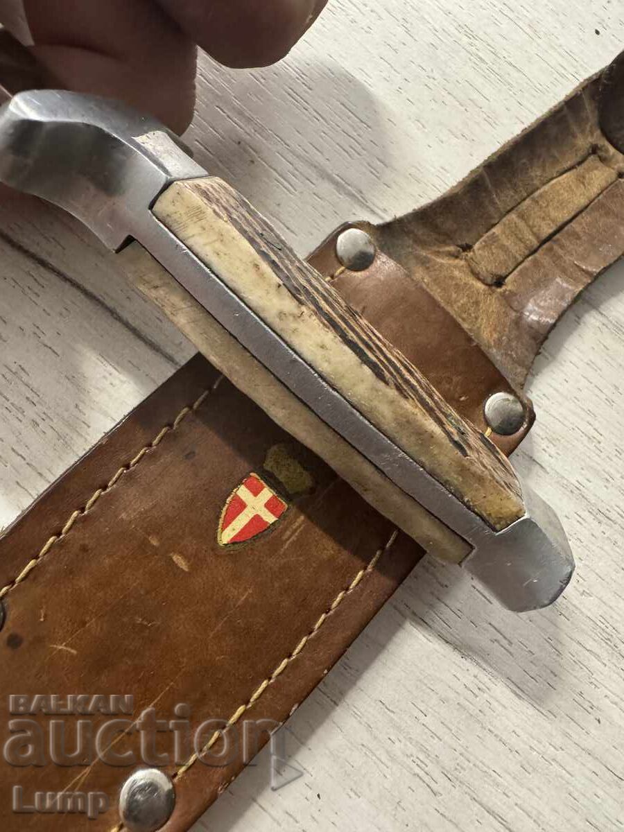 Austrian hunting knife antler handles - 6 Austrian hunting knife antler handles - 6