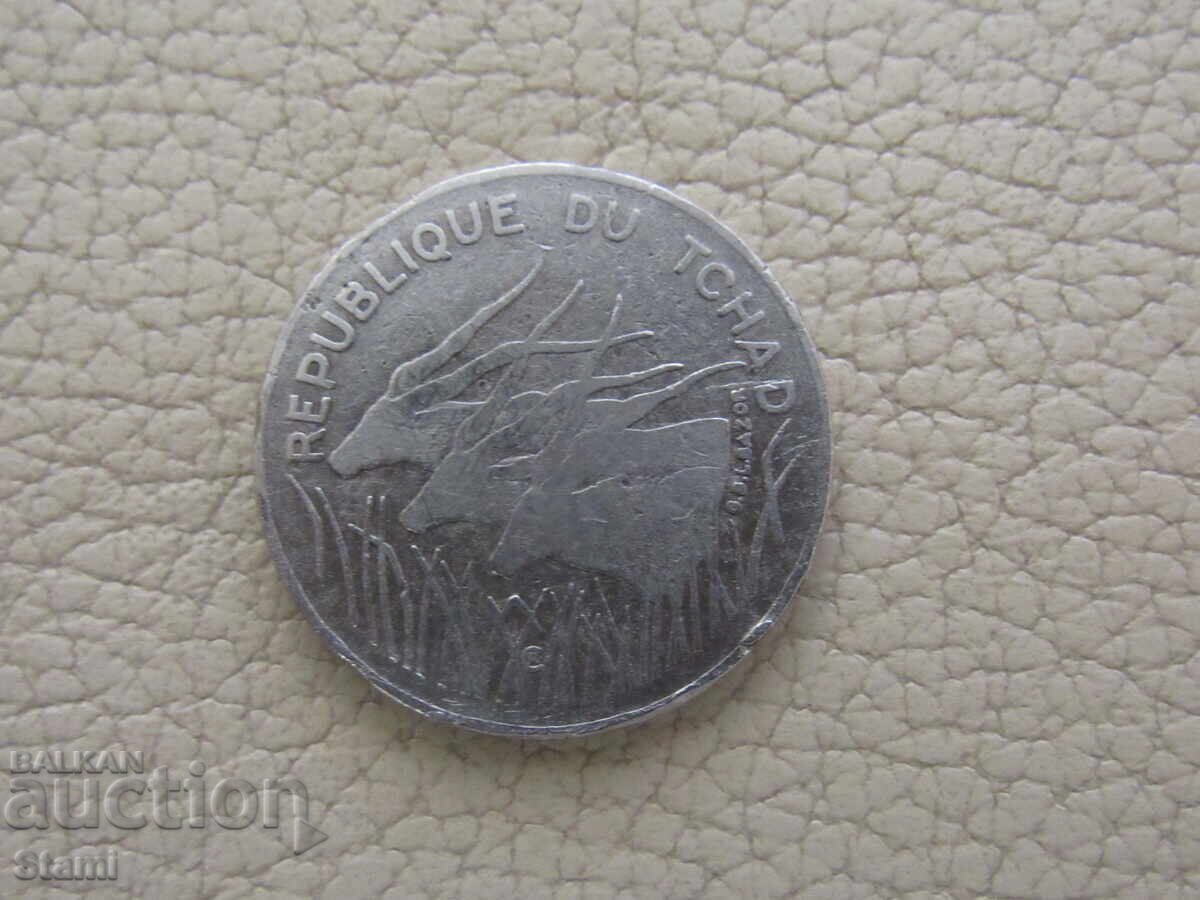 Chad - 100 francs, 1973 (rare) - 151 m - 5