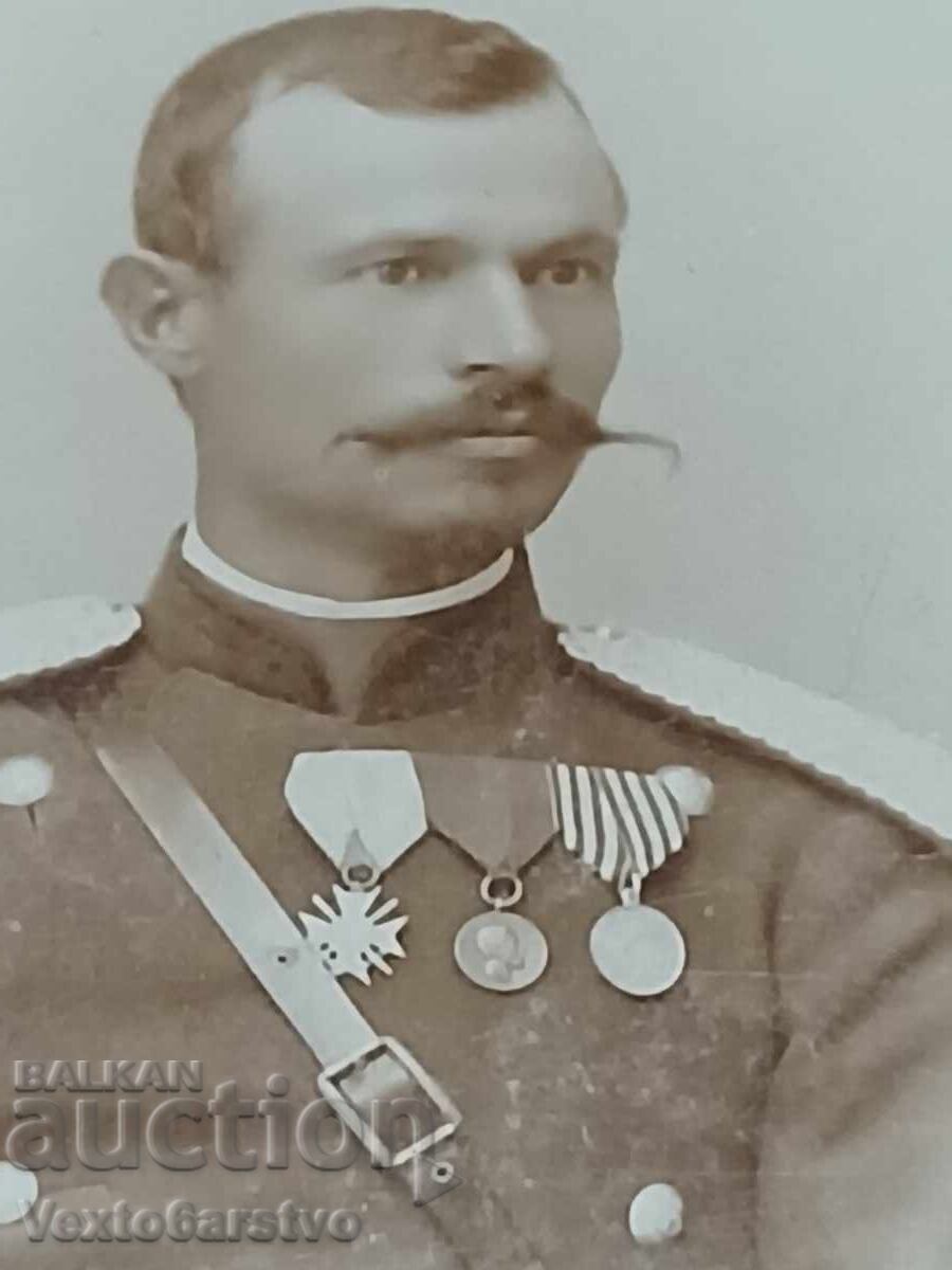 Аукцион Фотография-Стара снимка-Картон-ВОЕННА-ОФИЦЕР-УНИФОРМА Аукцион Фотография-Стара снимка-Картон-ВОЕННА-ОФИЦЕР-УНИФОРМА