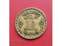 Мароко-10 франка 1952