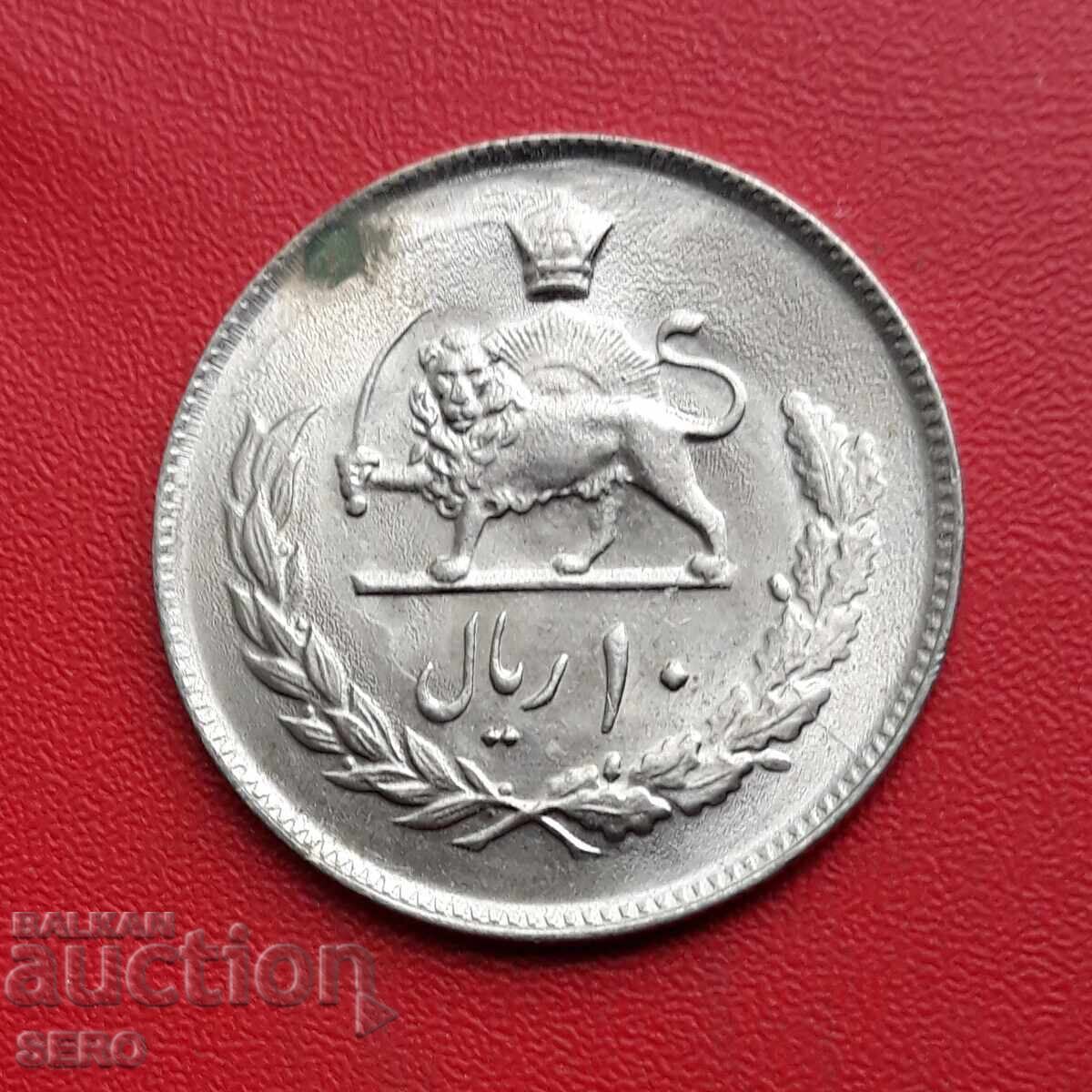Iran-10 Rials 1966