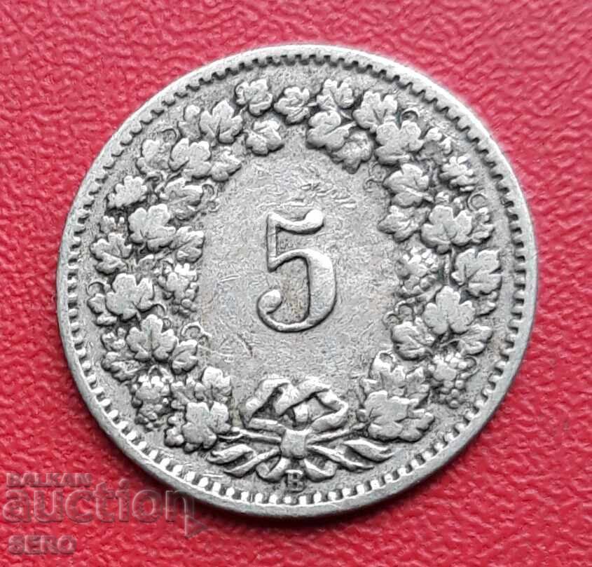 Switzerland-5 Rapen 1903 Switzerland-5 Rapen 1903