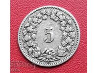 Switzerland-5 Rapen 1903
