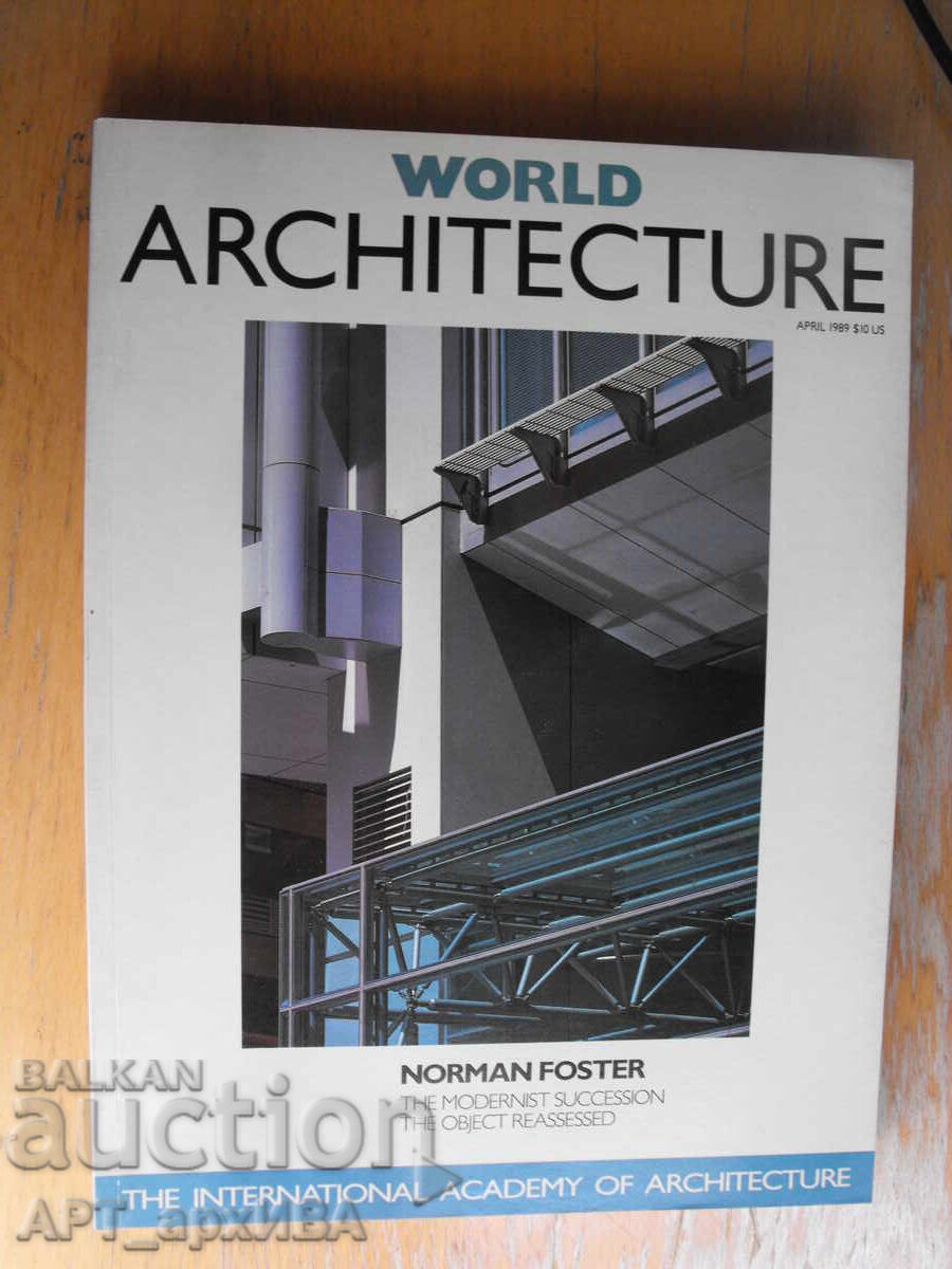 WORLD ARCHITECTURE magazine /in English/ WORLD ARCHITECTURE magazine /in English/