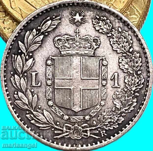 Livrarea 1 liră 1900 Italia Umberto I - 318.000 exemplare - an rar