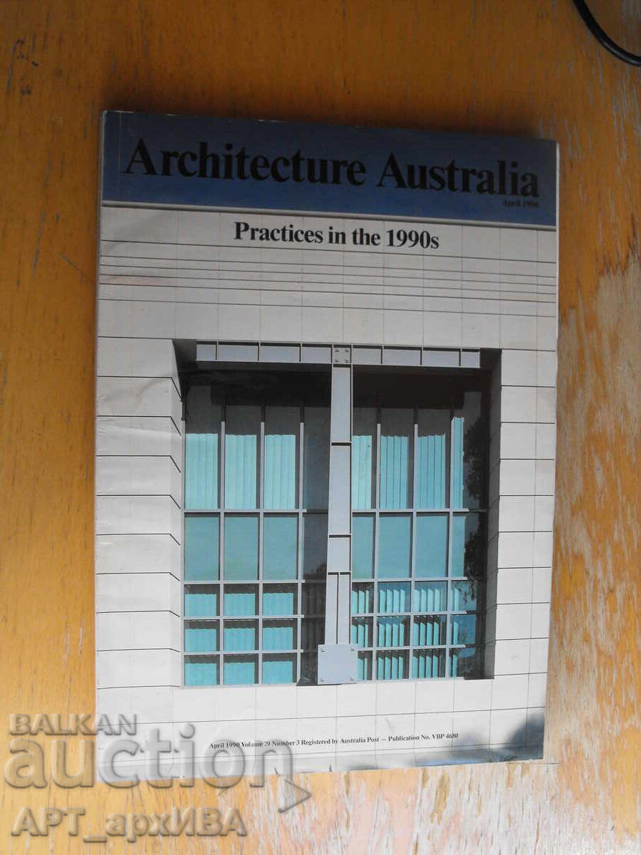ARCHITECTURE AUSTRALIA magazine /in English/ ARCHITECTURE AUSTRALIA magazine /in English/